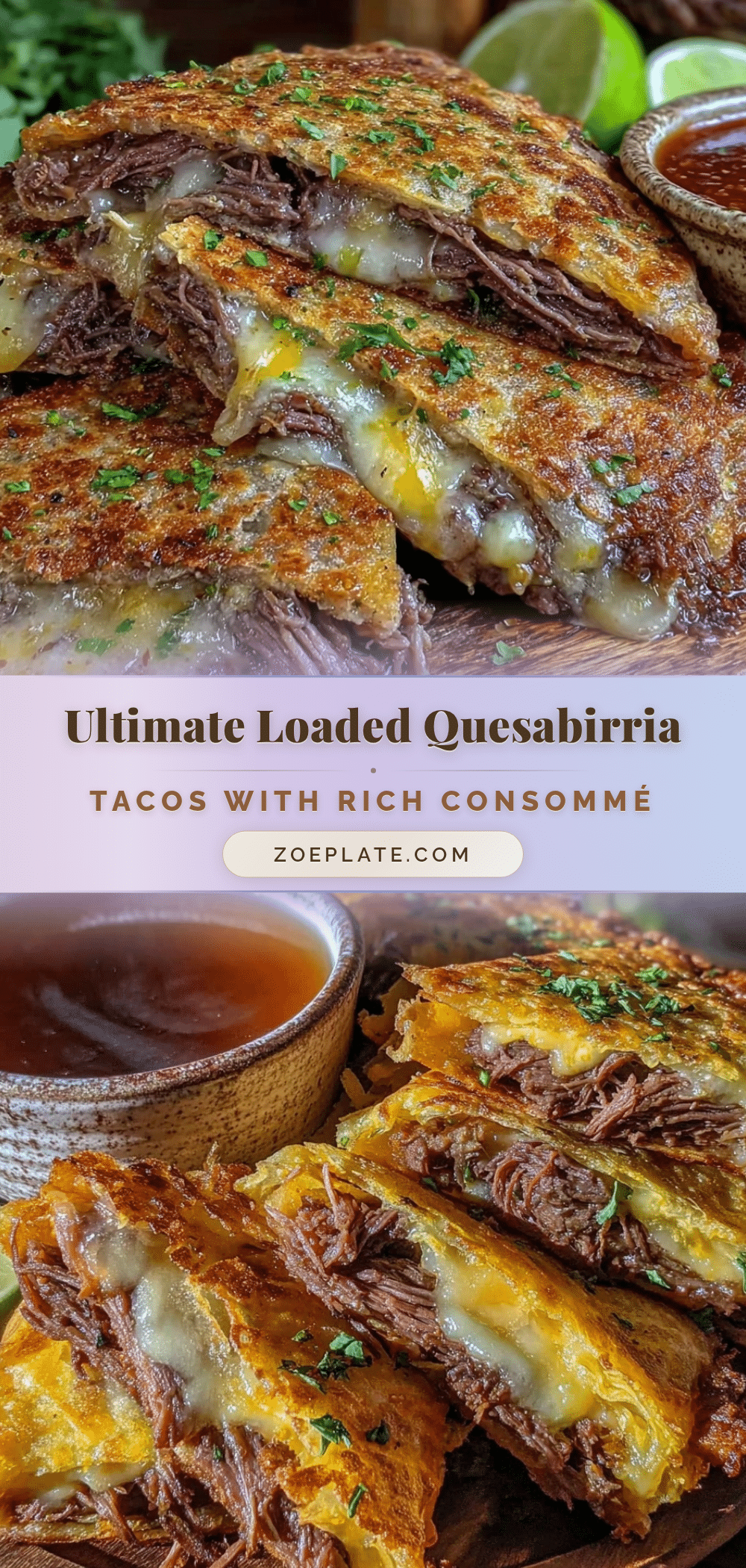 loaded quesabirria tacos recipe