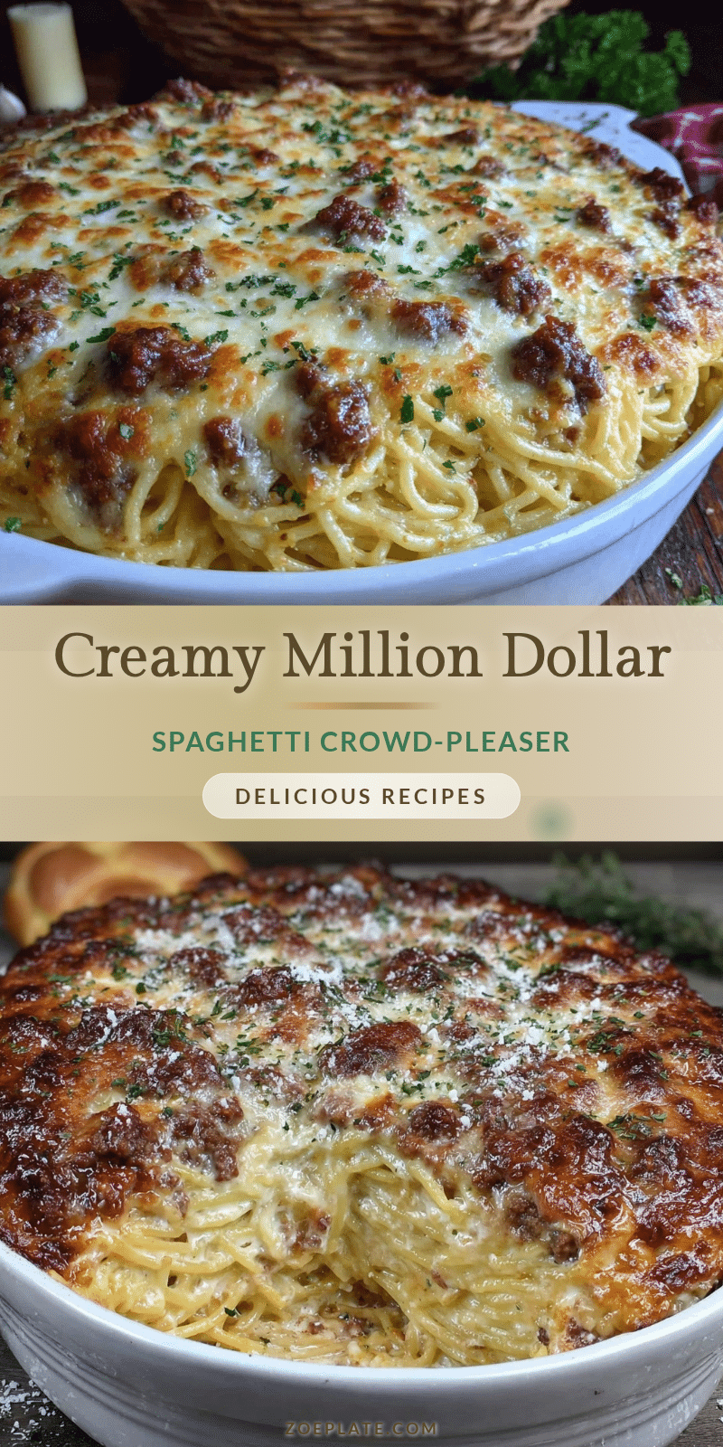 Million Dollar Spaghetti recipe
