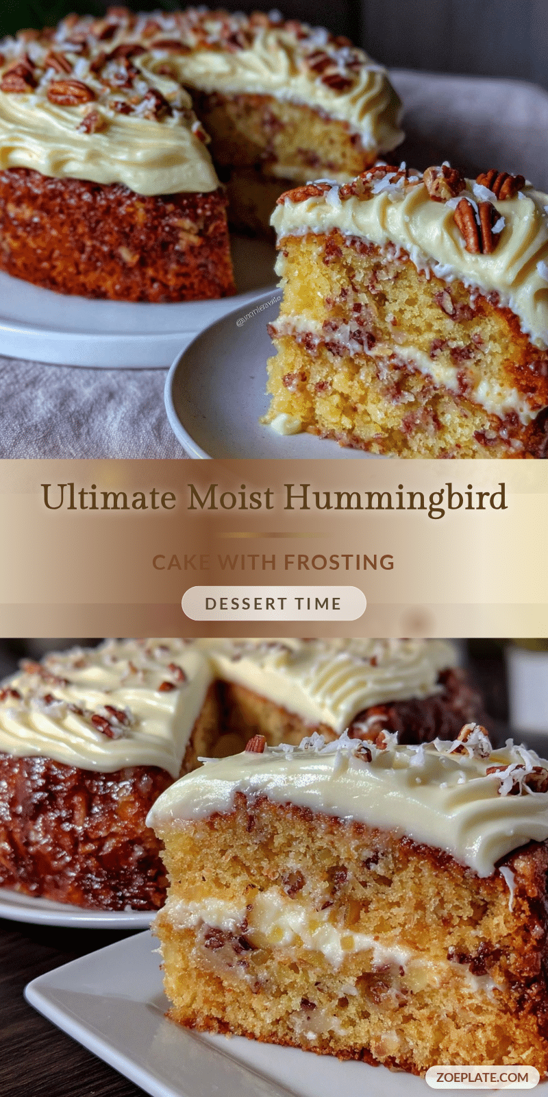 moist classic hummingbird cake recipe