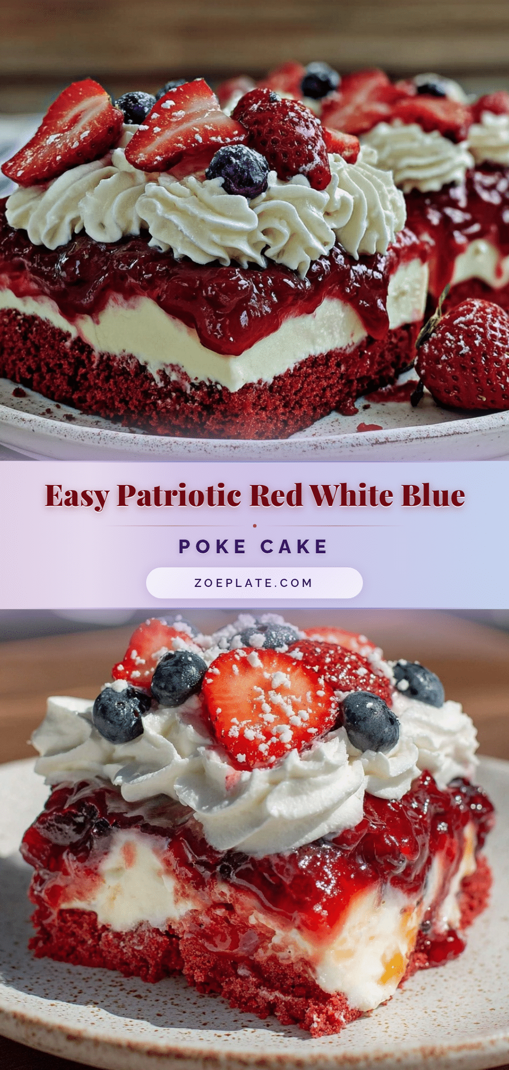 patriotic pudding poke cake recipe