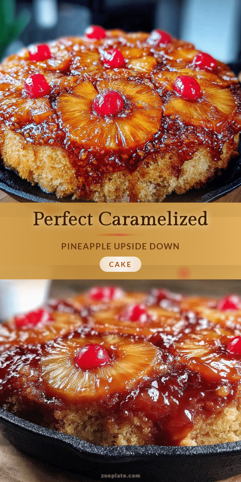 pineapple upside down cake recipe