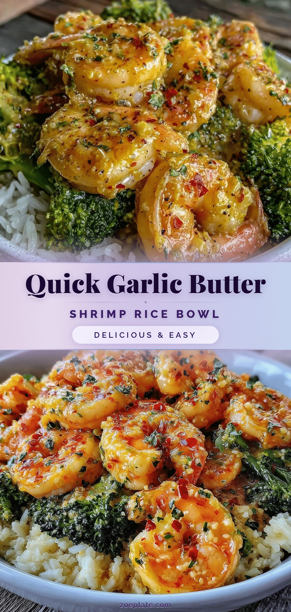 quick garlic butter shrimp recipe
