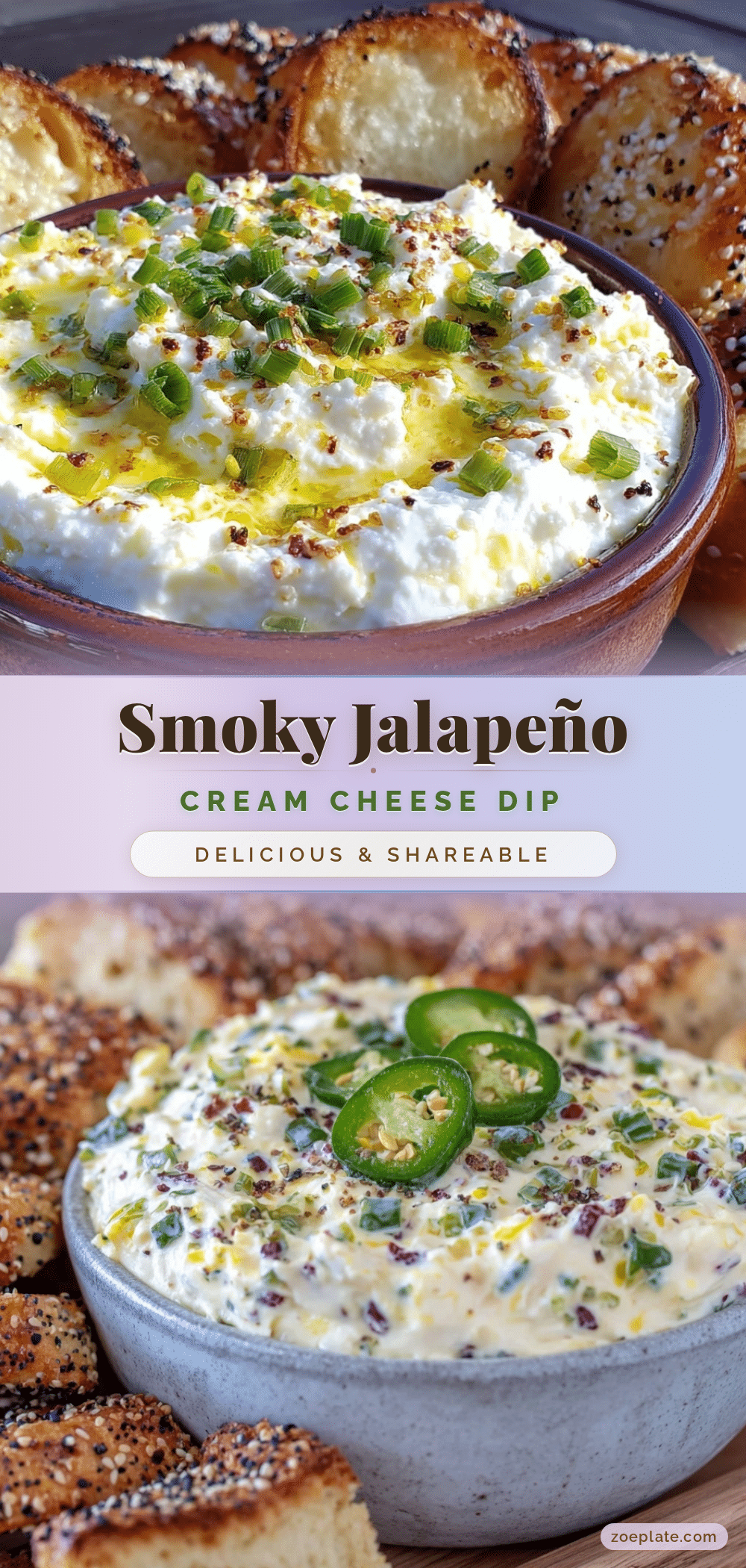 smoked cream cheese dip recipe