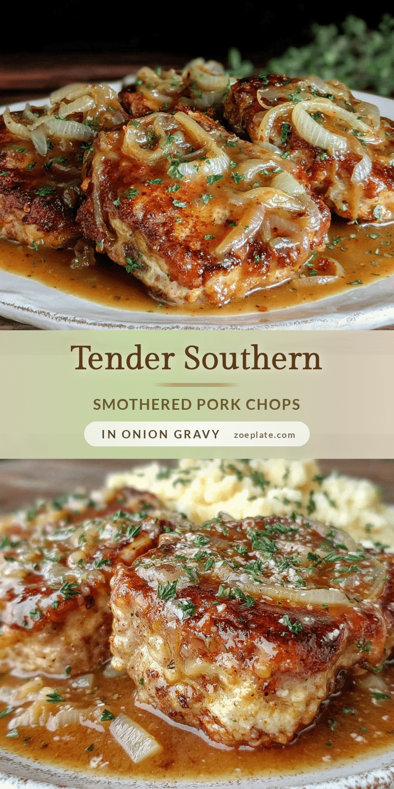 southern smothered pork chops recipe