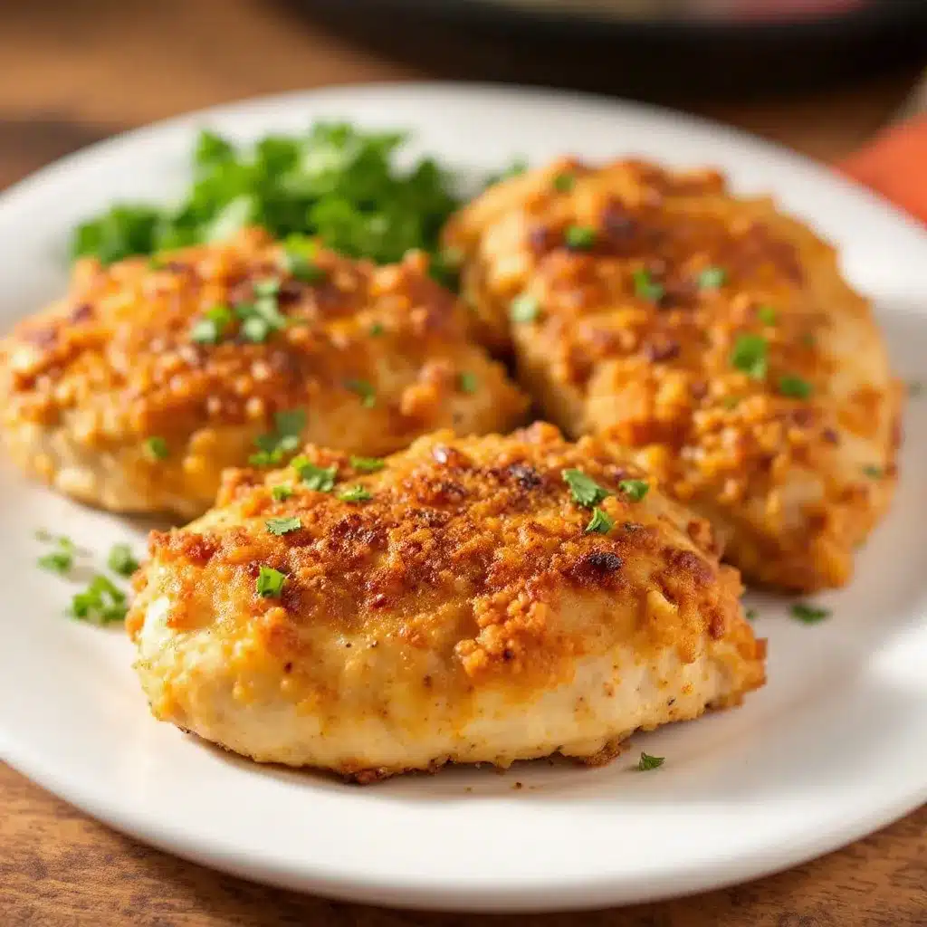 air fryer garlic parmesan chicken thighs preparation steps