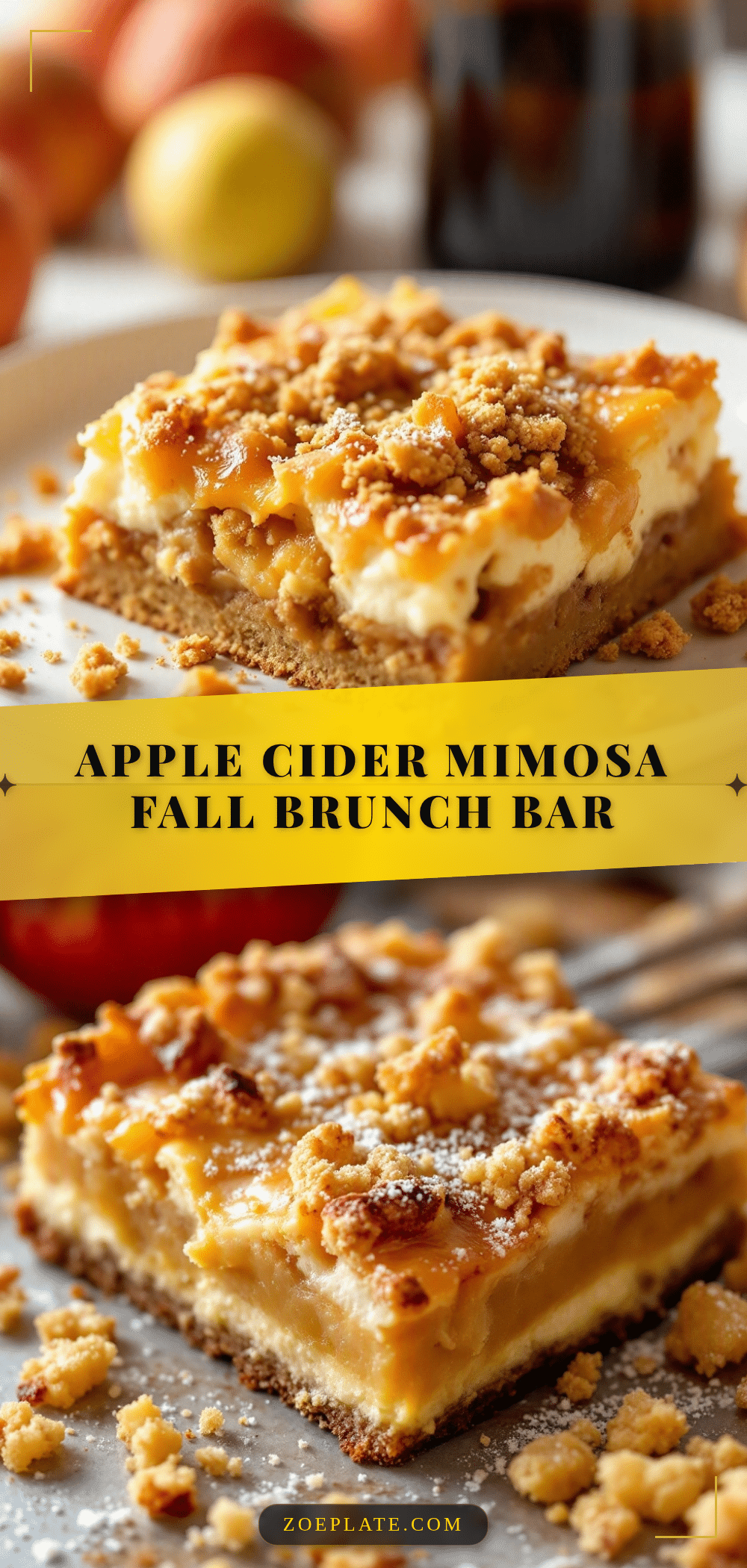 apple cider mimosa bar recipe