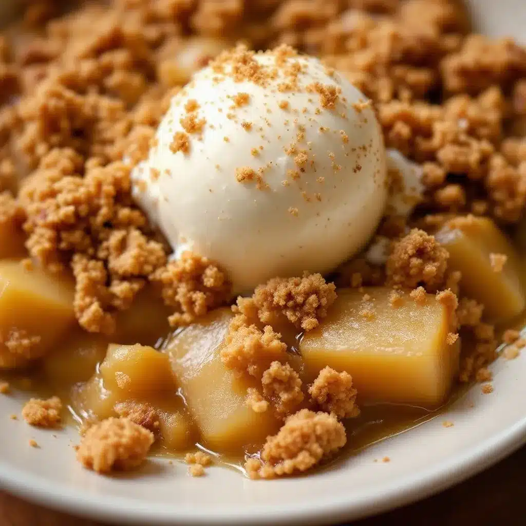 apple crisp for two preparation steps