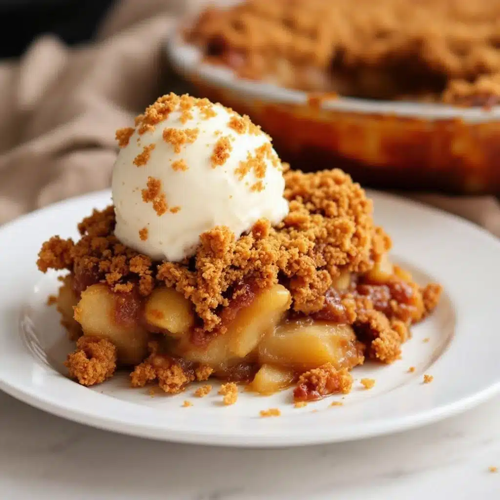 apple crisp for two - featured image