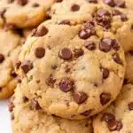 best brown butter chocolate chip cookies recipe - featured image