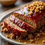 best classic meatloaf with brown sugar glaze - featured image