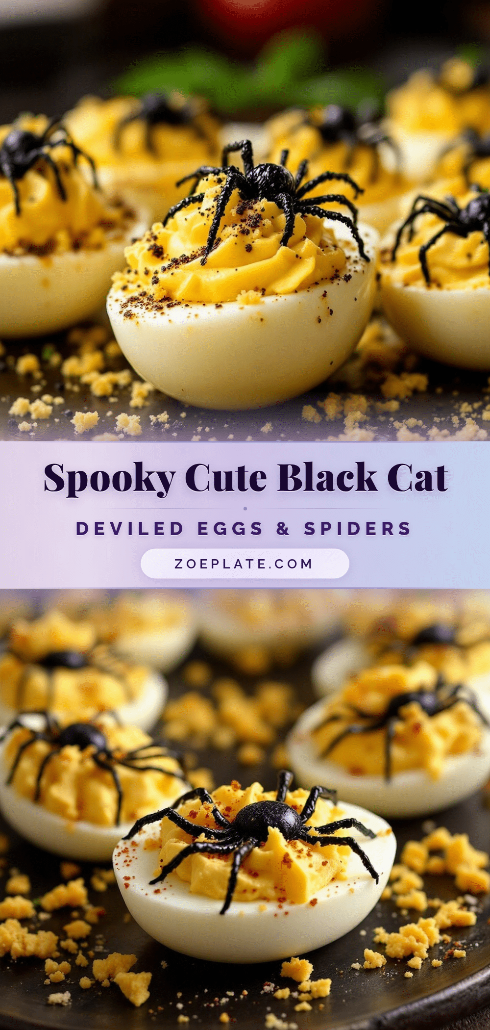 black cat deviled eggs recipe