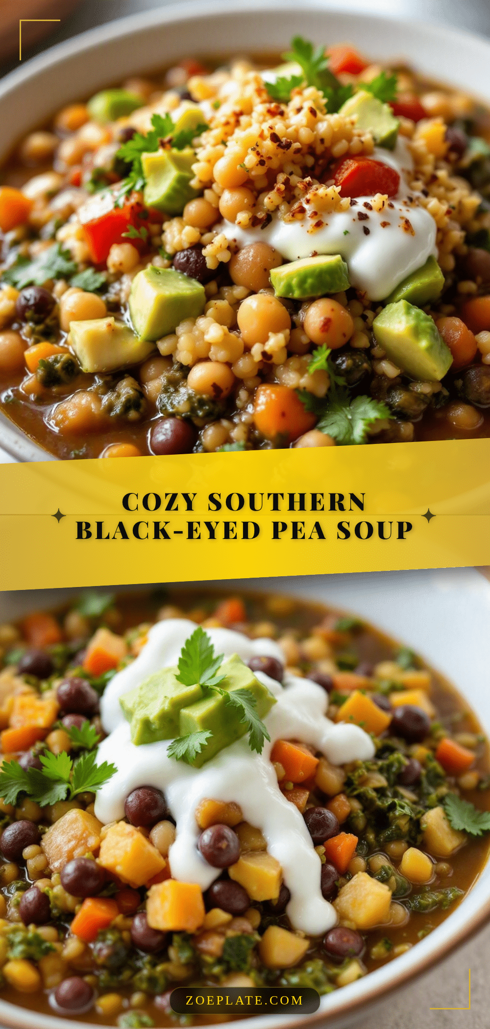 black-eyed pea and collard green soup recipe
