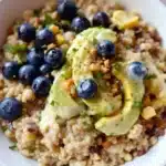 blueberry lemon overnight oats - featured image