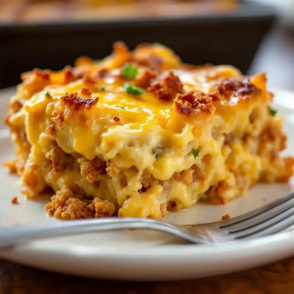 breakfast casserole preparation steps