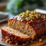 brown sugar glazed meatloaf - featured image