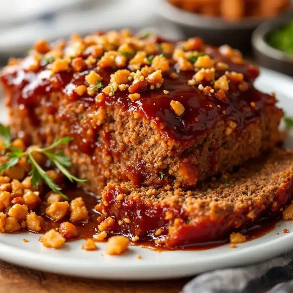 brown sugar glazed meatloaf preparation steps