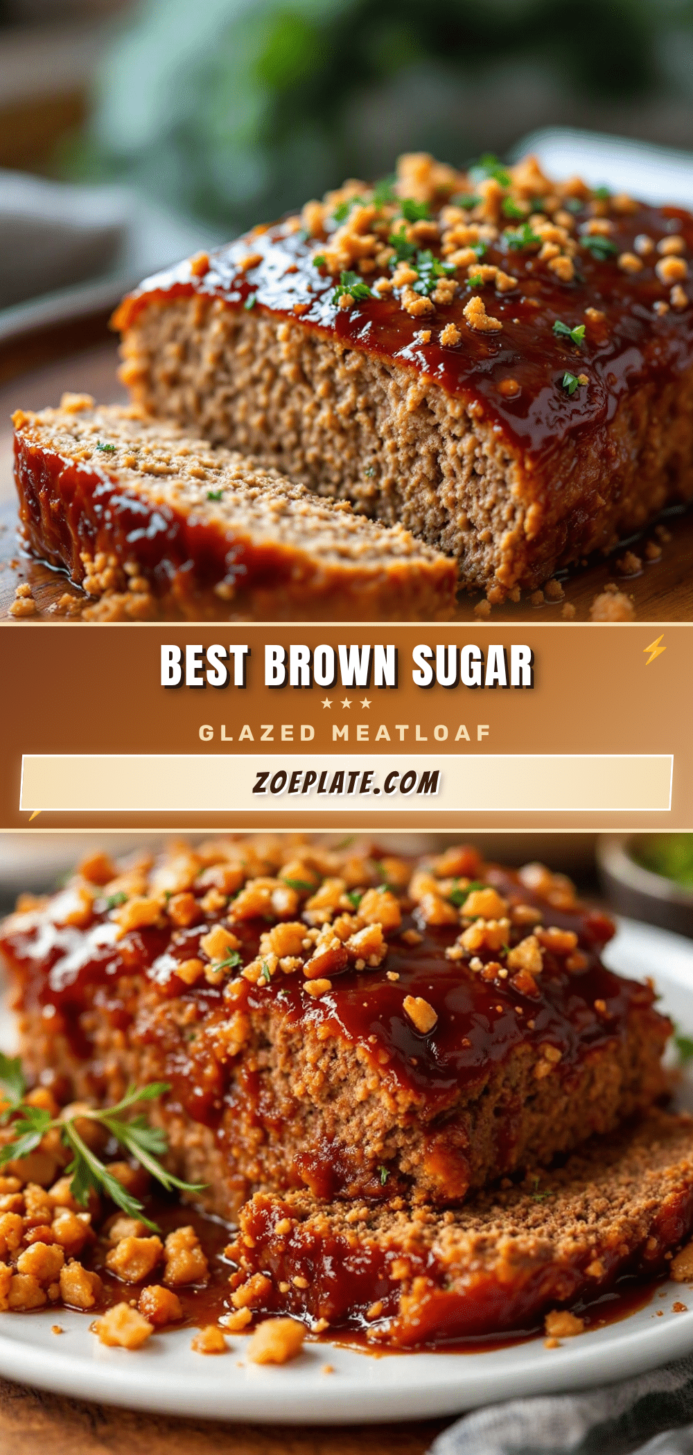 brown sugar glazed meatloaf recipe