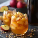 caramel apple cider sangria - featured image
