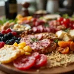 charcuterie board for two - featured image