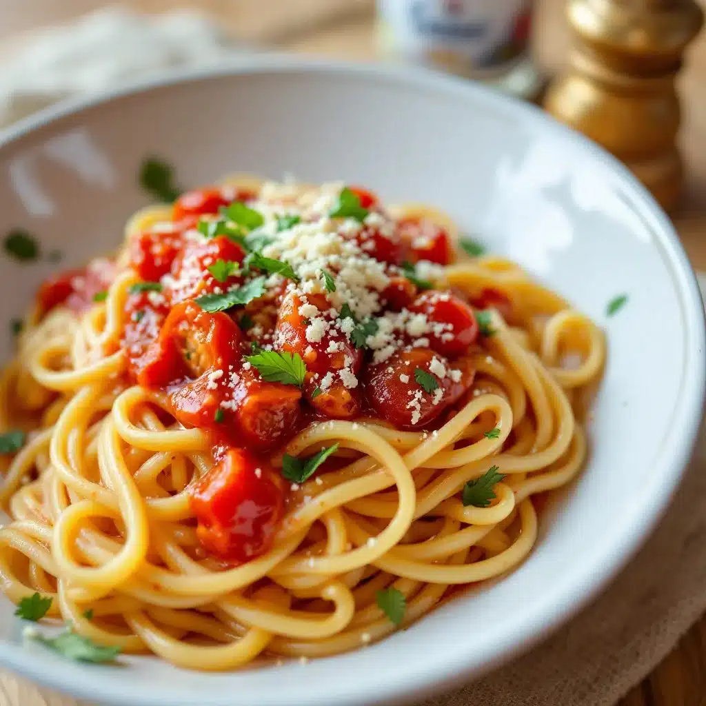 cherry tomato pasta sauce - featured image