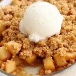 classic cinnamon apple crisp - featured image
