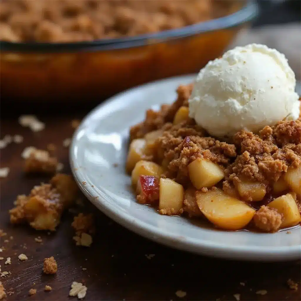 classic cinnamon apple crisp preparation steps