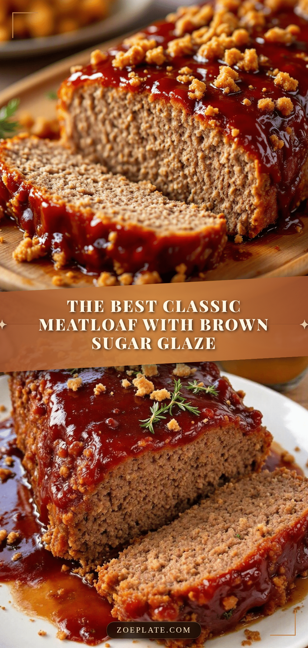 classic meatloaf with brown sugar glaze recipe