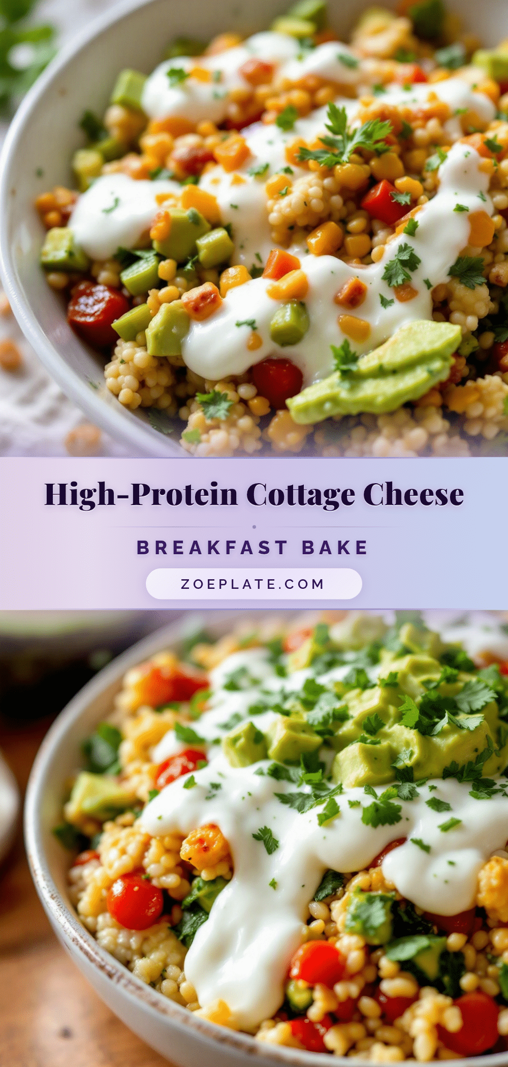 cottage cheese breakfast bake recipe