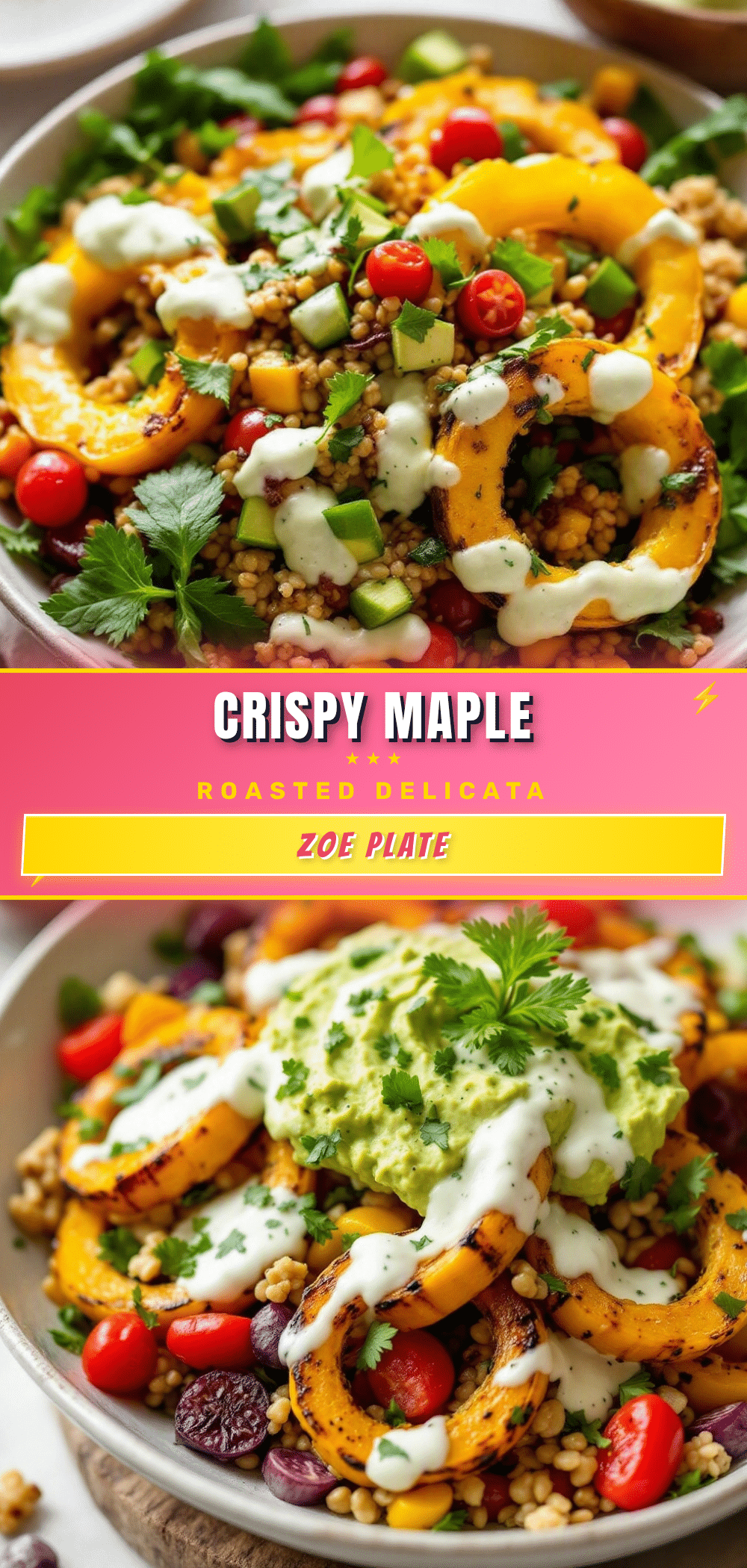 crispy maple roasted delicata squash rings recipe