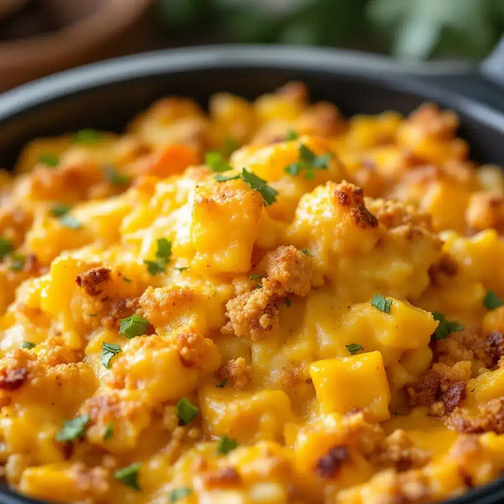 easy slow cooker christmas morning breakfast casserole preparation steps