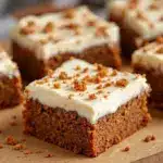 gingerbread cheesecake bars - featured image