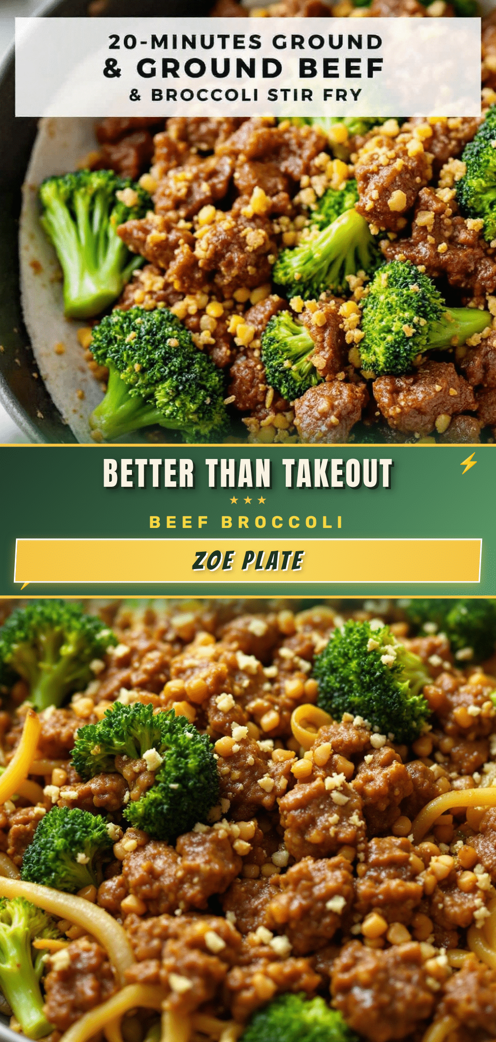 ground beef and broccoli stir fry recipe