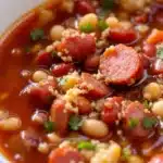 ham and bean soup with smoked sausage - featured image