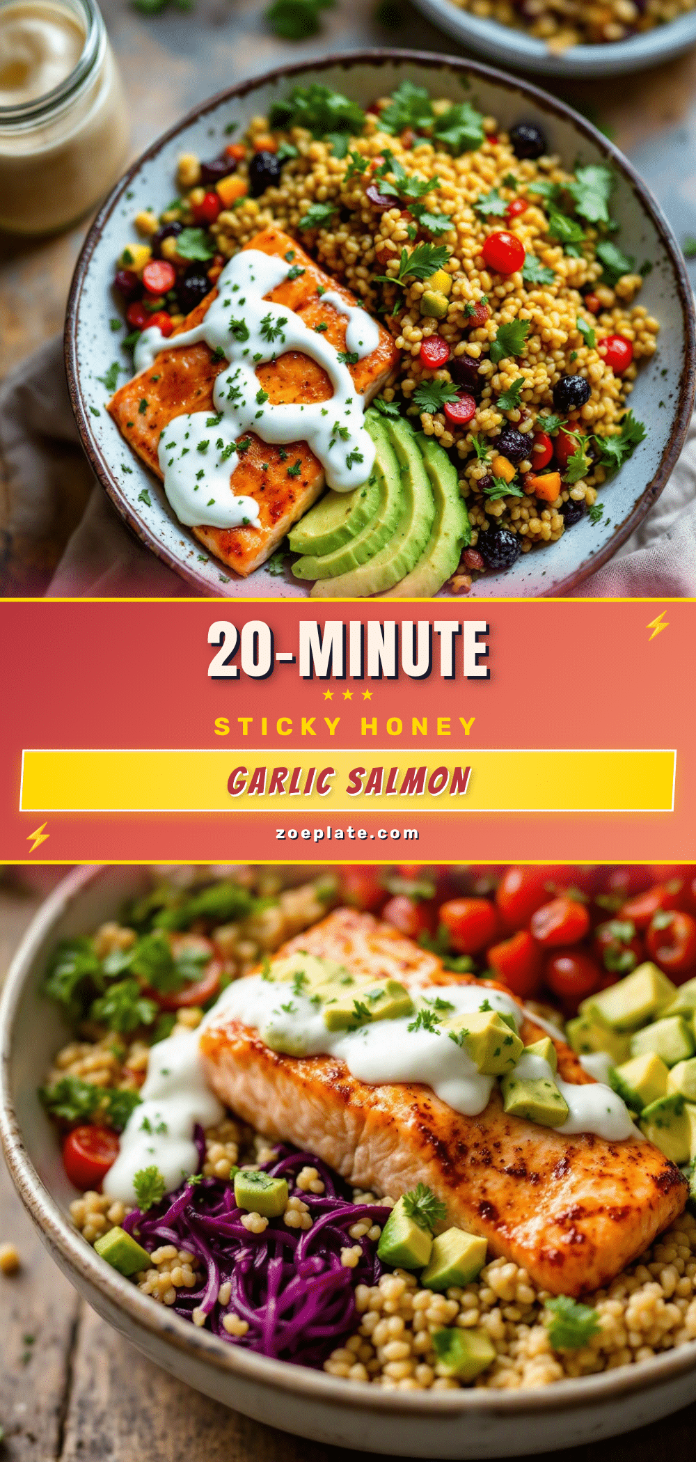 honey garlic salmon recipe