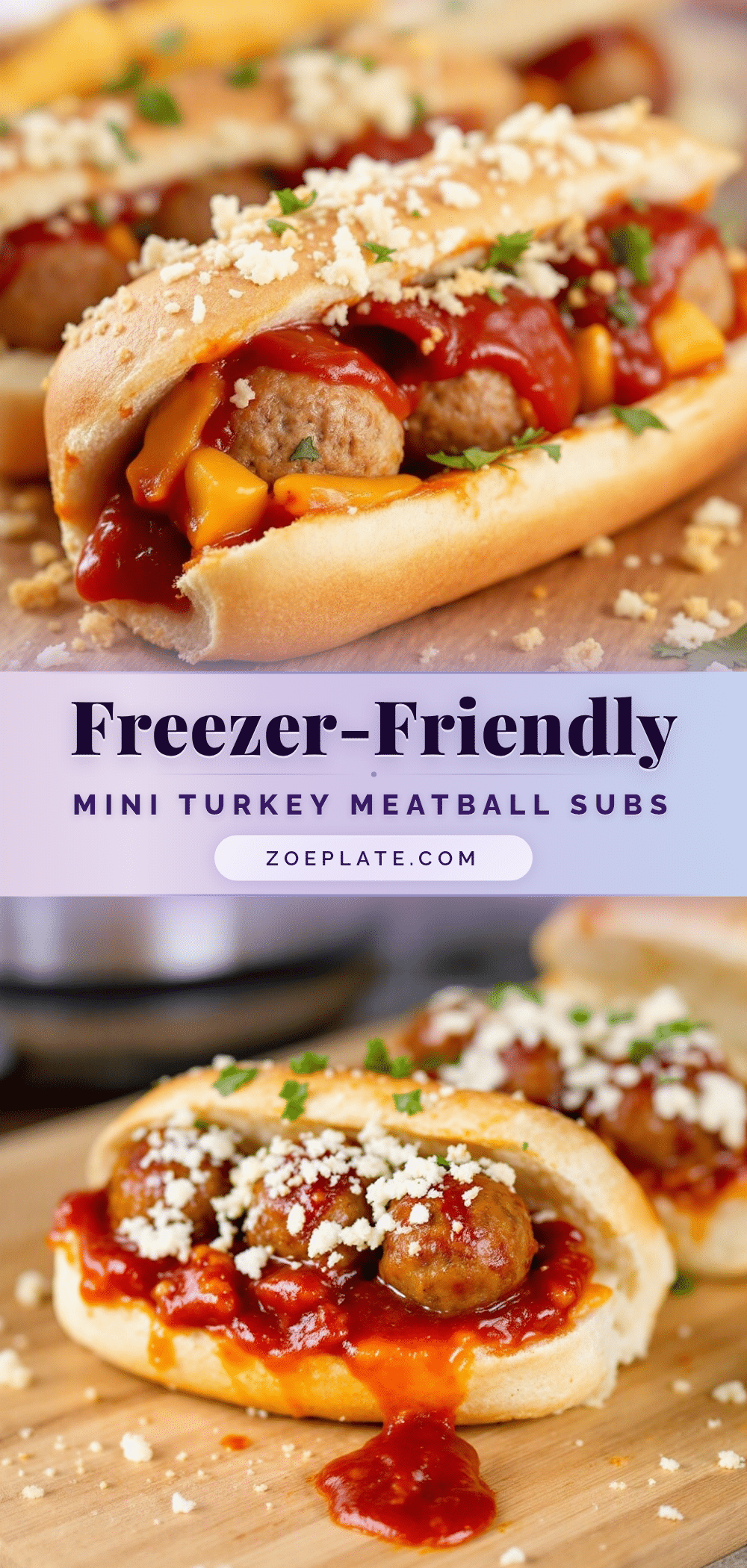mini turkey meatball subs recipe