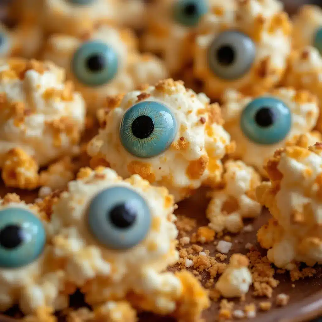 monster eyeball popcorn balls - featured image