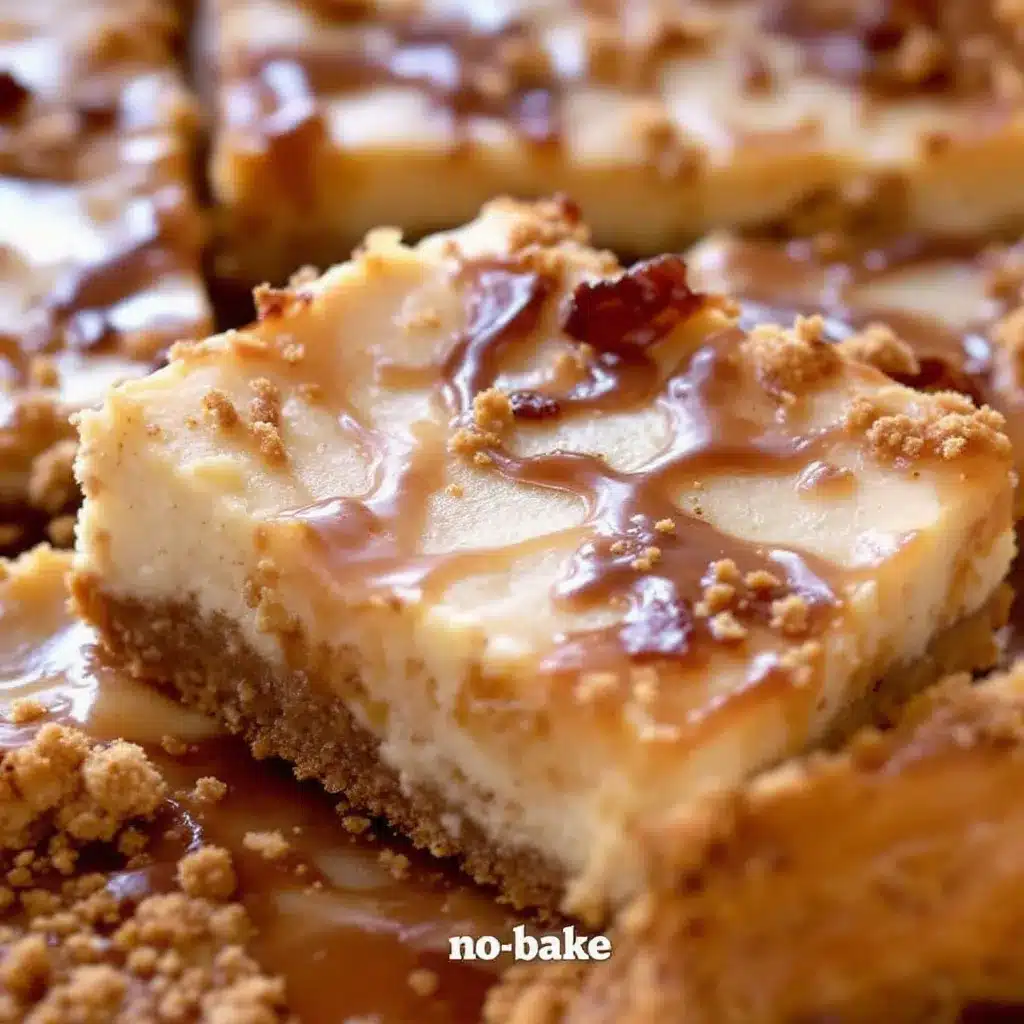 no-bake apple cheesecake bars preparation steps