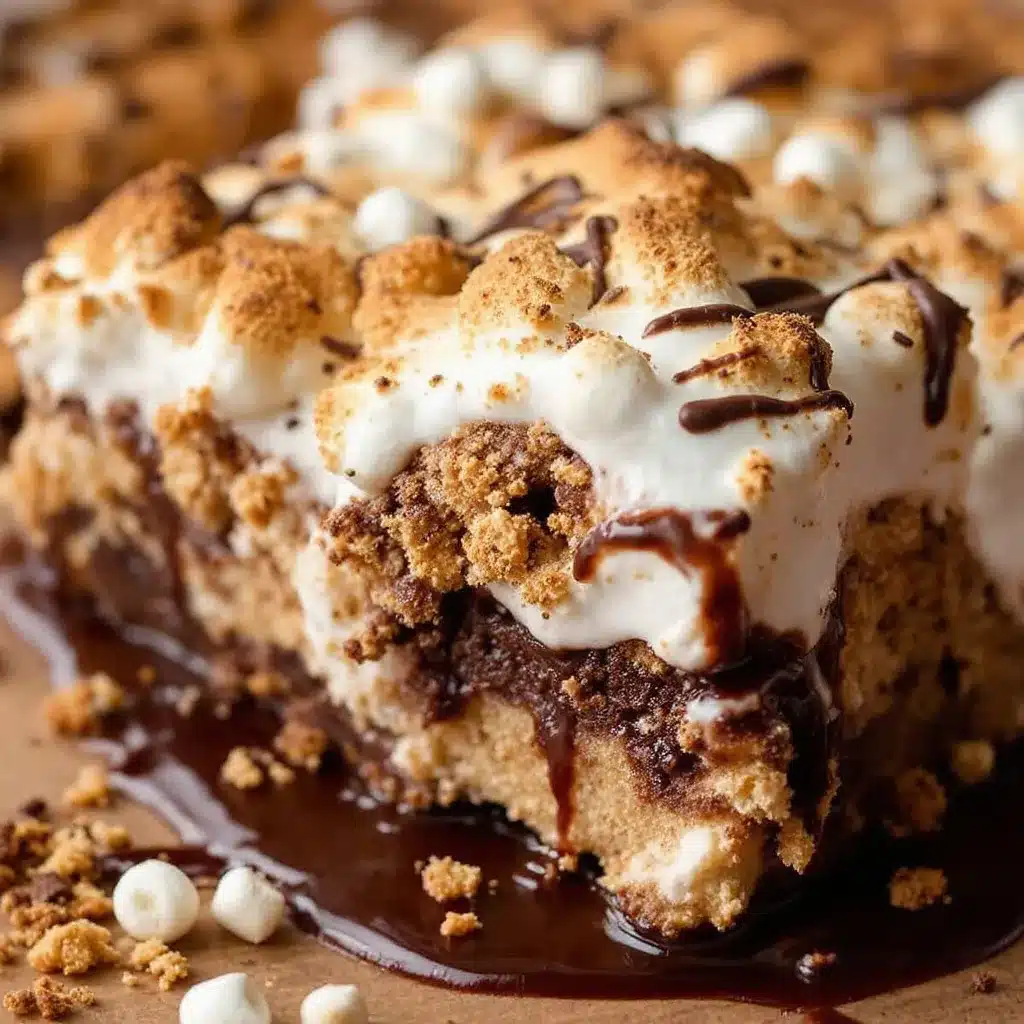 no-bake smores icebox cake preparation steps