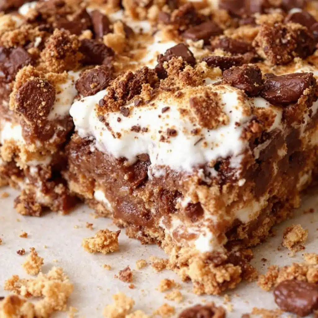 no-bake smores icebox cake - featured image