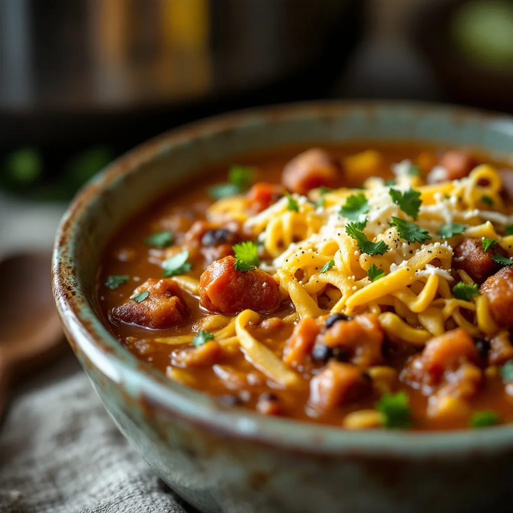 one-pot taco soup with ranch seasoning preparation steps
