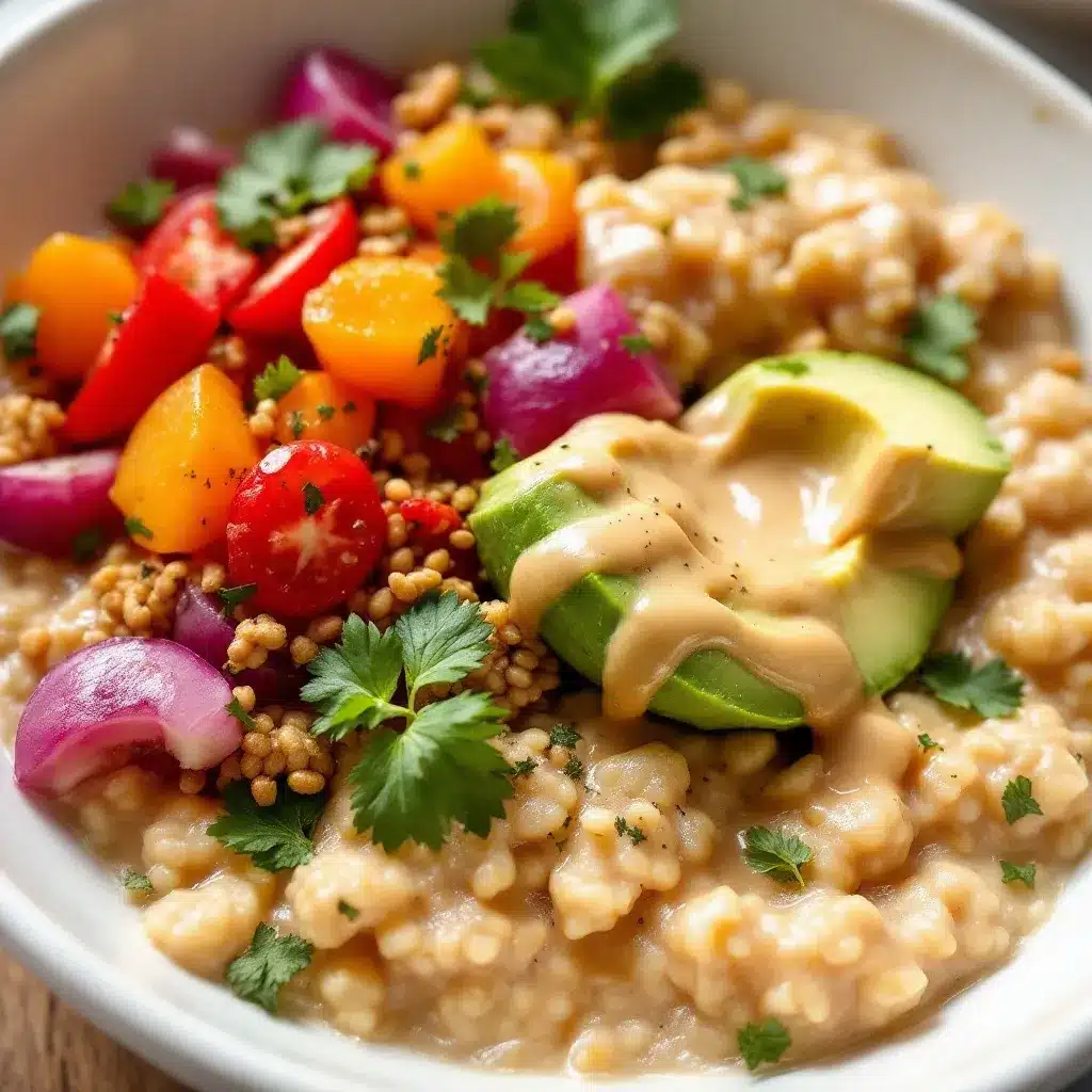 overnight peanut butter protein oats preparation steps