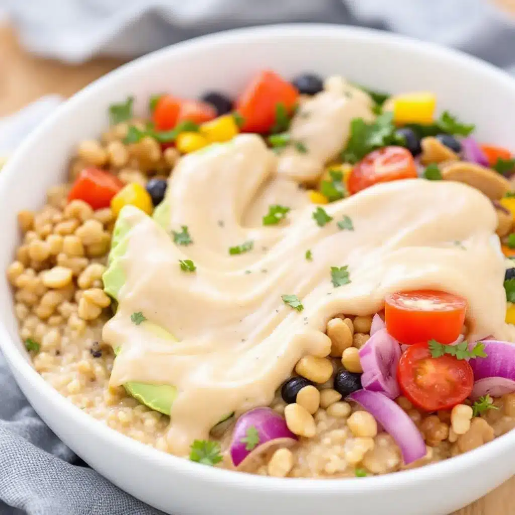 overnight peanut butter protein oats - featured image