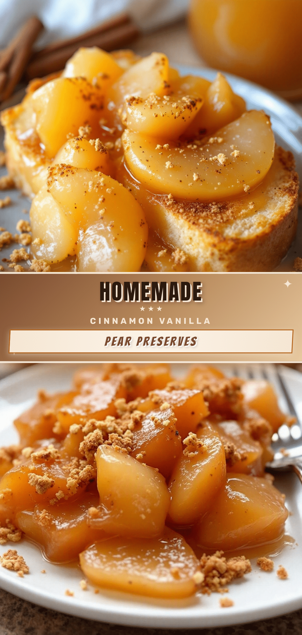 pear preserves recipe