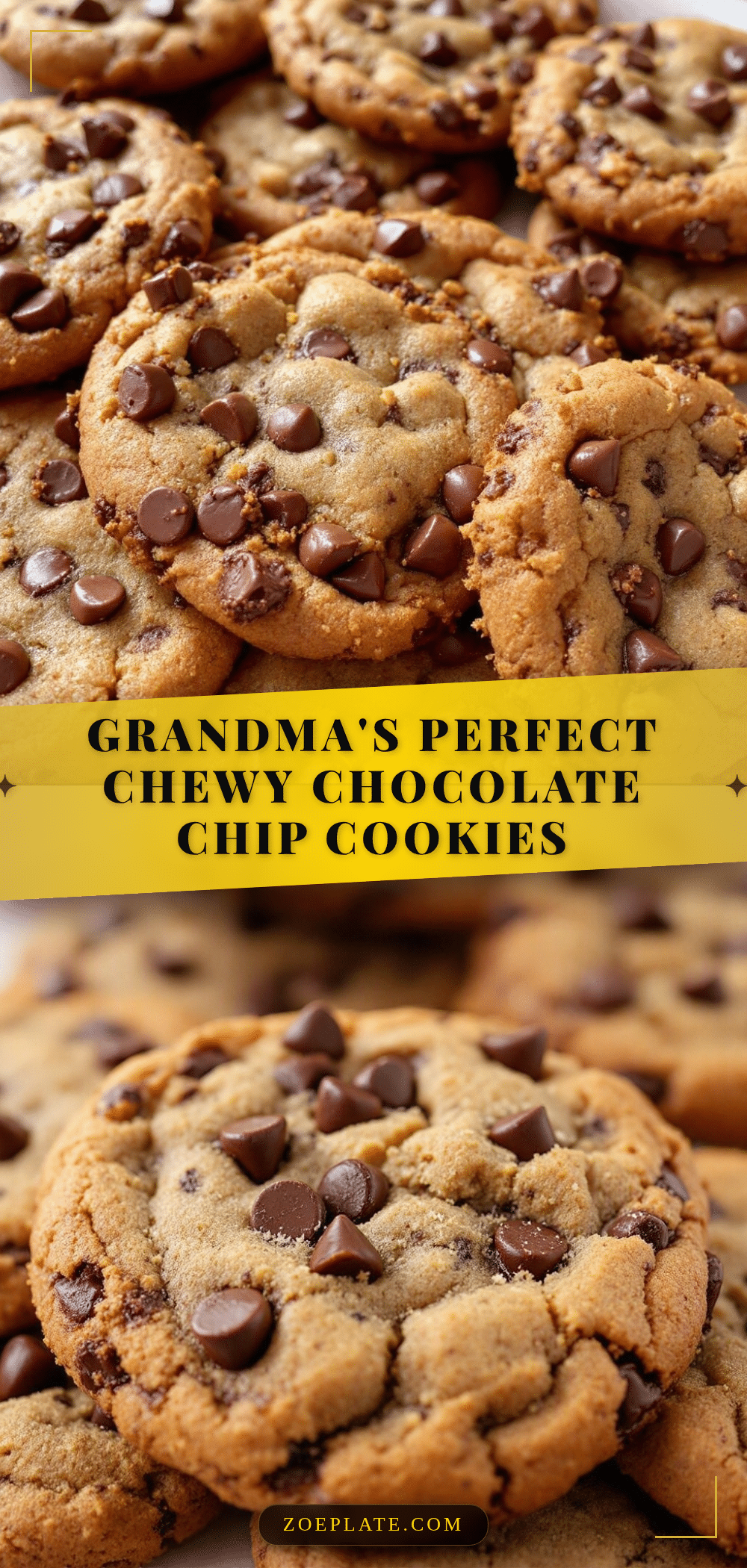 perfect chewy chocolate chip cookies recipe