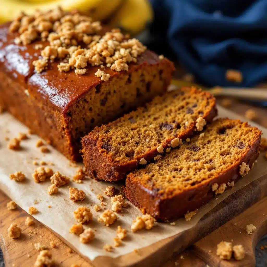 pumpkin banana bread - featured image