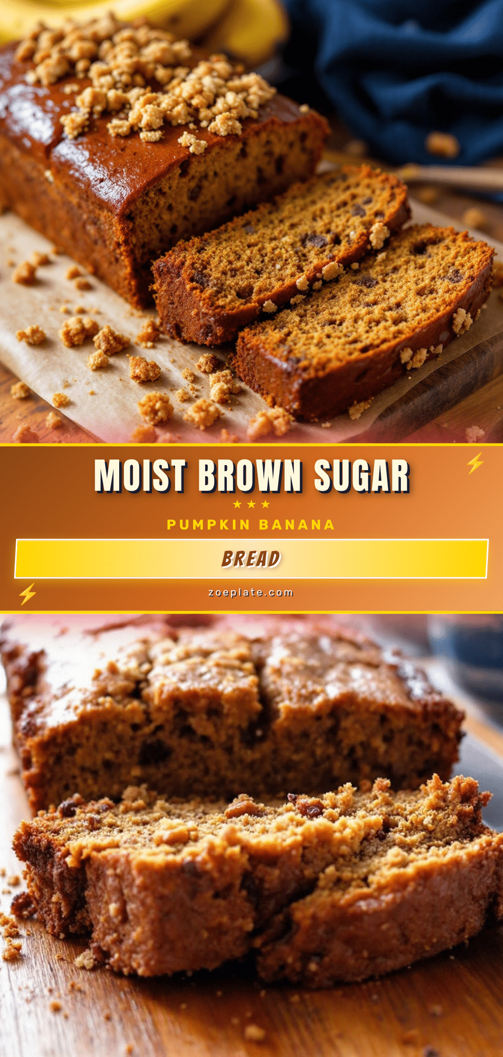 pumpkin banana bread recipe