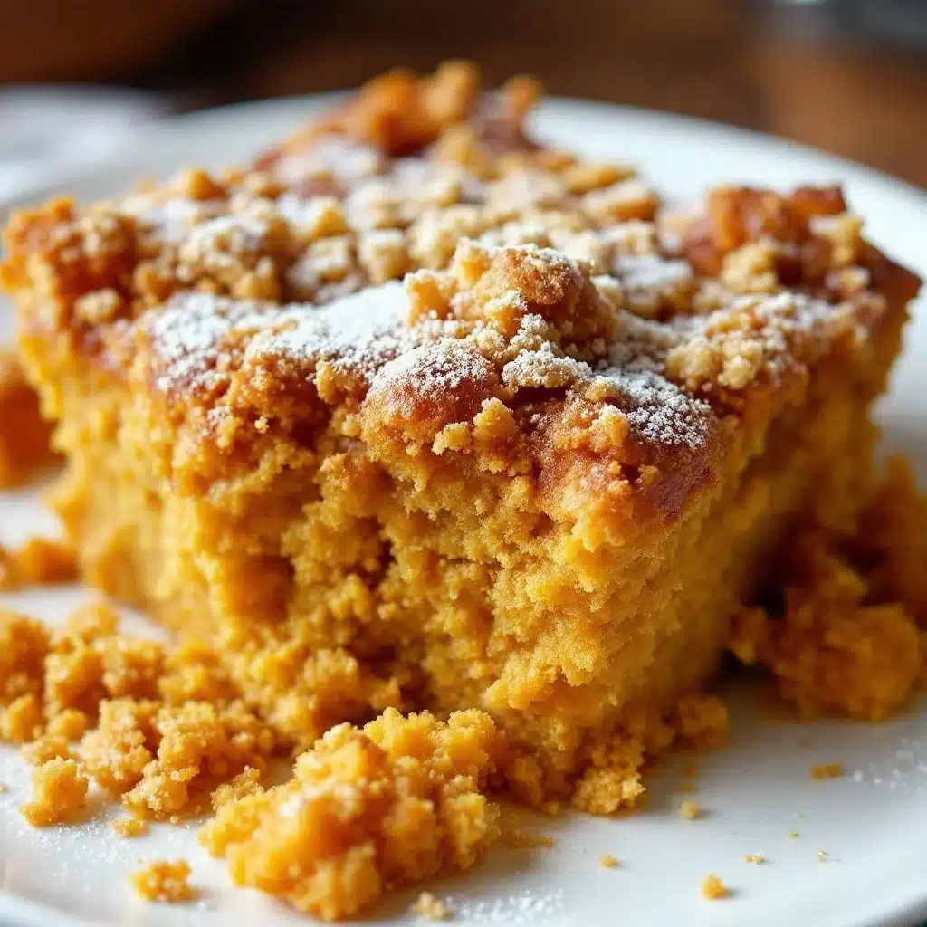 pumpkin dump cake - featured image
