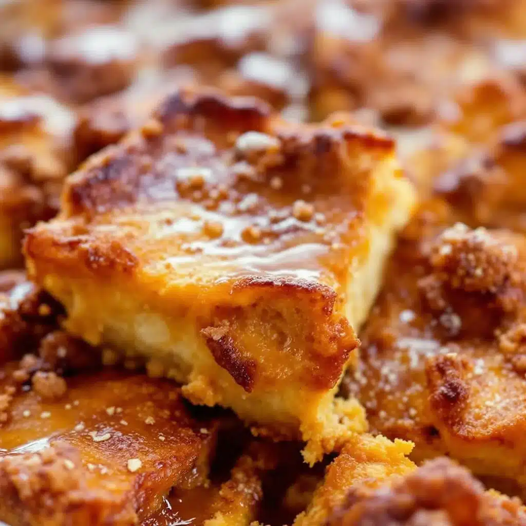pumpkin french toast casserole - featured image