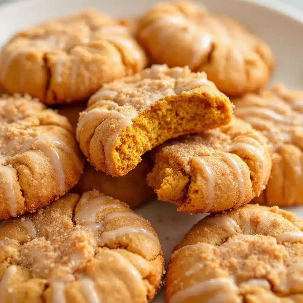 soft baked pumpkin snickerdoodle cookies preparation steps