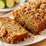 zucchini bread with cinnamon streusel - featured image